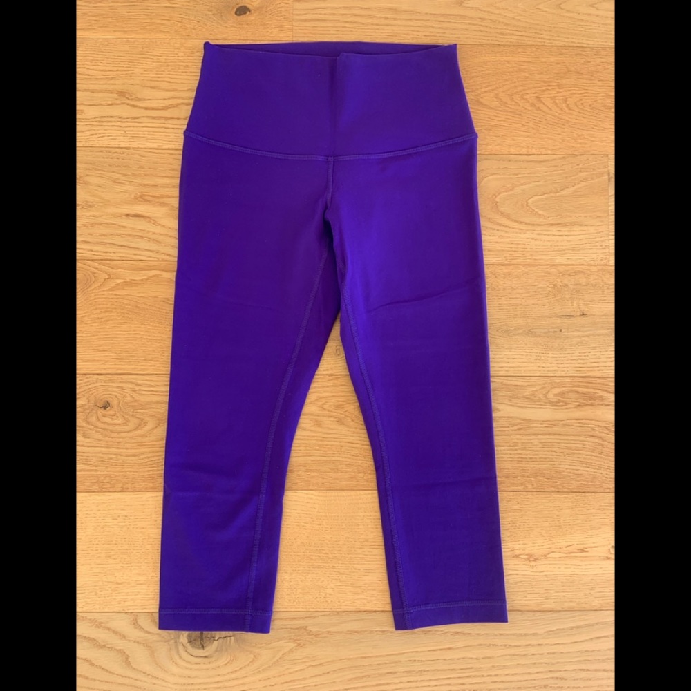 Lululemon Wunder Under Crop leggings